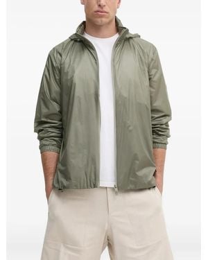 Rains Zip-Front Lightweight Jacket - Green