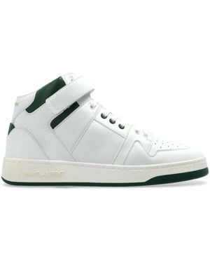 Saint Laurent Lax ハイカット スニーカー - ホワイト