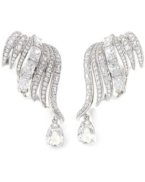 Swarovski Vienna Crystal-Embellished Earrings - White