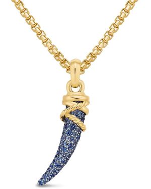 David Yurman 18Kt Tusk Amulet (28.8Mm) - Metallic