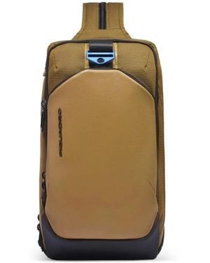 Piquadro Ipad Mini Sling Bag - Natural