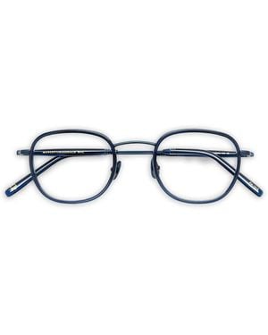 Moscot Gafas Mosha con montura cuadrada - Azul