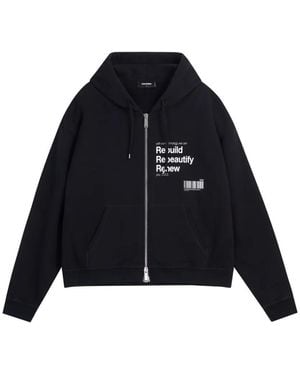DSquared² Zip Hoodie - Black