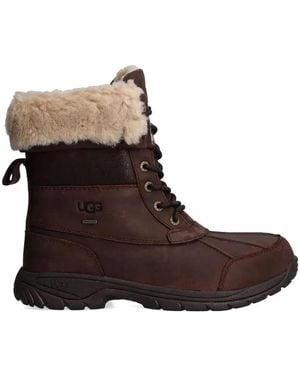 UGG Butte Stiefel im Distressed-Look - Braun