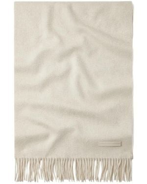 ZEGNA Cream Oasi Cashmere Scarf - Natural