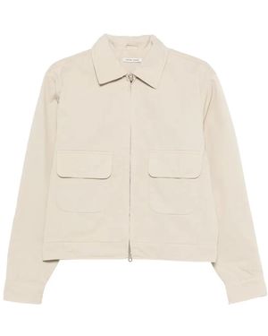 Carter Young Veste Zippée À Poches Multiples - Natural