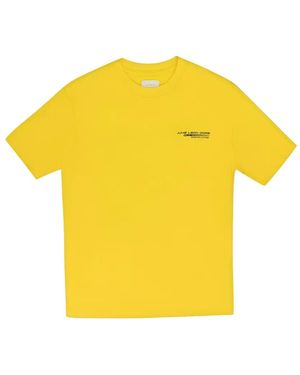 Aimé Leon Dore Q86 Car-Print T-Shirt - Yellow