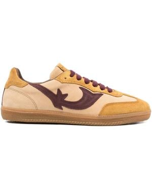 Ba&sh Crew Suede Sneakers - Brown