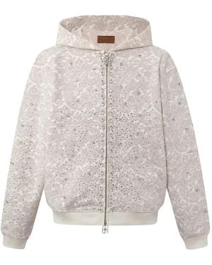 BIRTH OF ROYAL CHILD Cashew Blossom Hoodie - White
