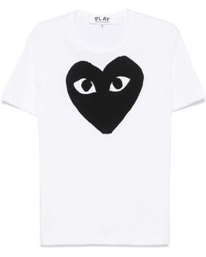 COMME DES GARÇONS PLAY Cotton T-Shirt - Black