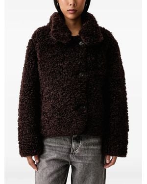 Marc O' Polo Bouclé-Texture Jacket - Black