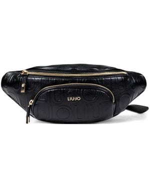 Liu Jo Sac Banane Zippé À Détail Embossé - Noir