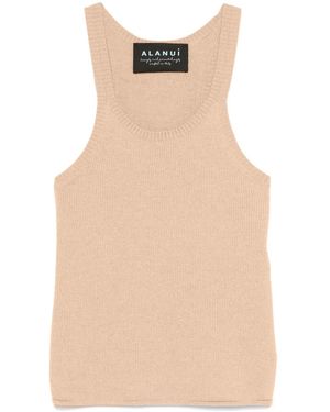 Alanui Finest Tank Top - Natural