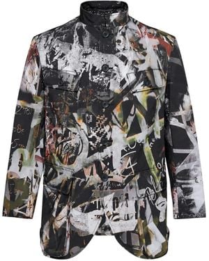 Yohji Yamamoto Pe Graphite Jacket - Black