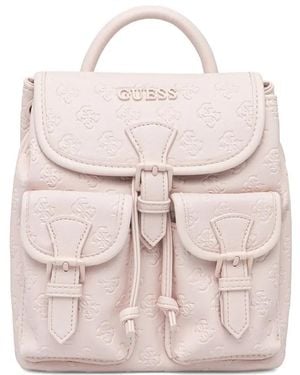 Guess Litzy Buckle-Fastening Backpack - Pink