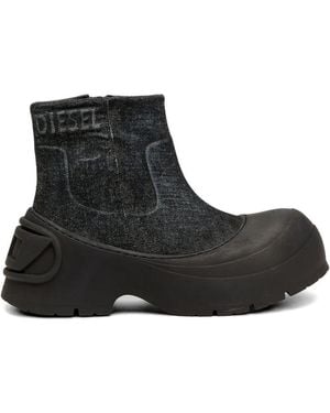 DIESEL D-Donald Zip Md Boots - Black