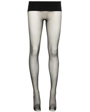 Maison Close Les Coquetteries Tights - Grey