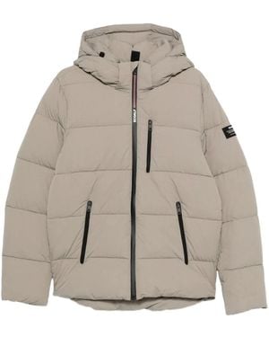 Ecoalf Bazon Hooded Puffer Jacket - Natural