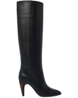 Isabel Marant Jany Leather Boots - Black