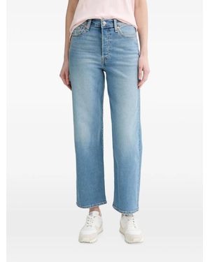 Levi's Ribcage Straight-Leg Jeans - Blue