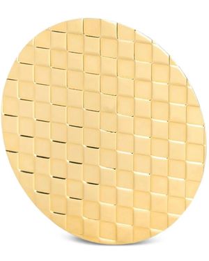 RETORI Broche Damier - Metallic