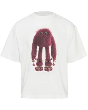 The Fluffadoos Ruby Graphic-Print T-Shirt - White