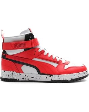 PUMA Rbd Game Varsity Patch Sneakers - Red