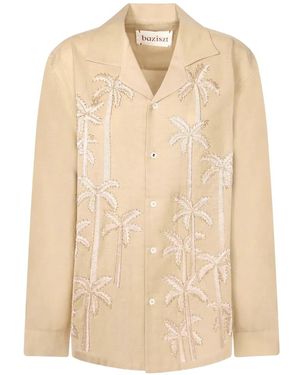 BAZISZT Chemise À Broderies - Natural