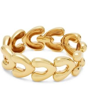 Annika Inez Heart-Link Bracelet - Metallic