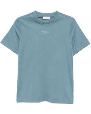 Lacoste Print T-Shirt - Blue