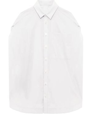 Enfold Hemd Mit Brusttaschen - Weiß