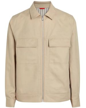 Paul Smith Veste À Poche À Rabat - Natural