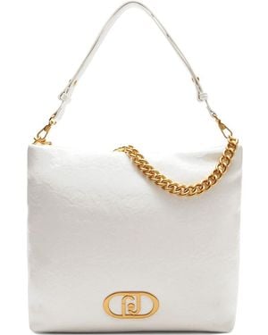 Liu Jo Lapuffy Shoulder Bag - White