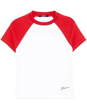 Jacquemus Baseball Tシャツ - レッド
