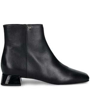 Baldinini Square-Toe Ankle Boots - Black