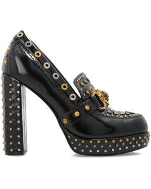 Kurt Geiger Leather Heeled Pumps - Black