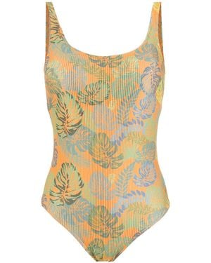 Amir Slama Maillot De Bain Imprimé - Yellow