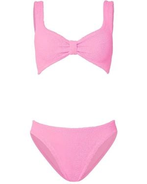 Hunza G Bikini Con Fiocco - Rosa