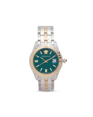 Versace Greca Time 40Mm - Blue