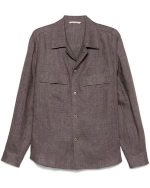 Briglia 1949 Giacca-Camicia John - Marrone
