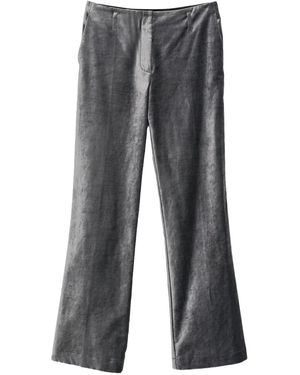 forte_forte Velvet Trousers - Grey