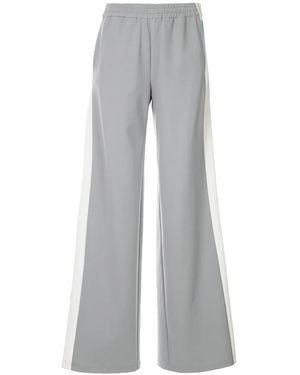 Unravel Project Wide Leg Track Trousers - Grey