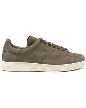 Tom Ford スエード スニーカー - ブラウン