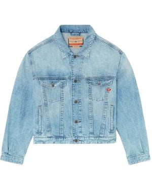 DIESEL D-Ranger Buttoned Jacket - Blue