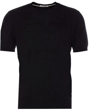 Paolo Pecora Silk-Blend T-Shirt - Black