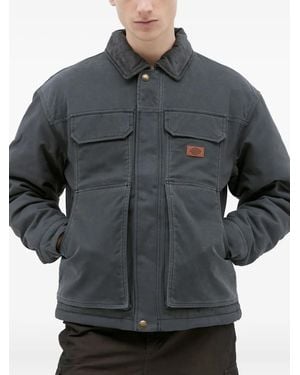 Dickies Logo-Patch Jacket - Grey