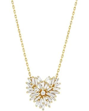 Suzanne Kalan 18Kt Gelbgoldhalskette Mit Mini Heart-Anhänger - Mettallic