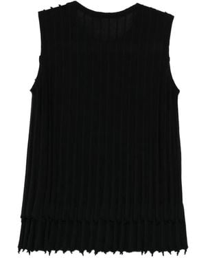 JNBY Ribbed Vest Top - Black