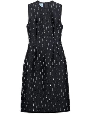 Prada Robe Brodée - Black