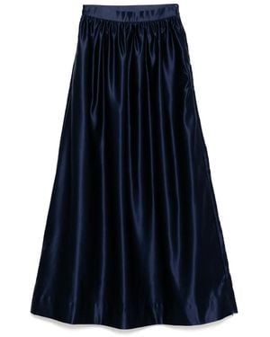 Cynthia Rowley Maxi Belle Skirt - Blue